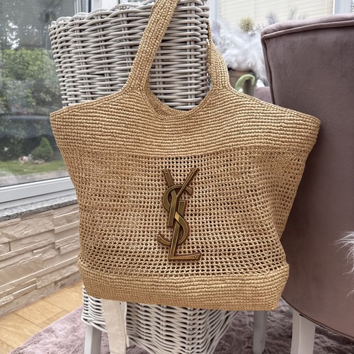 Saint laurent icare raffia - icare,