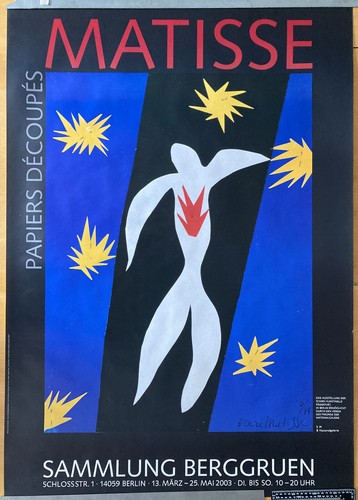 Ausstellungsplakat matisse - ausstellungsplakat,